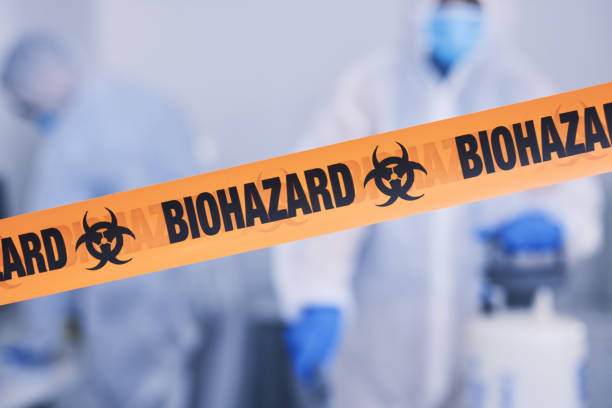 Professional Blood Cleanup technician working in Dayton, KY